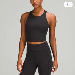 Lululemon Athletica Black Tank Top invigorate tank